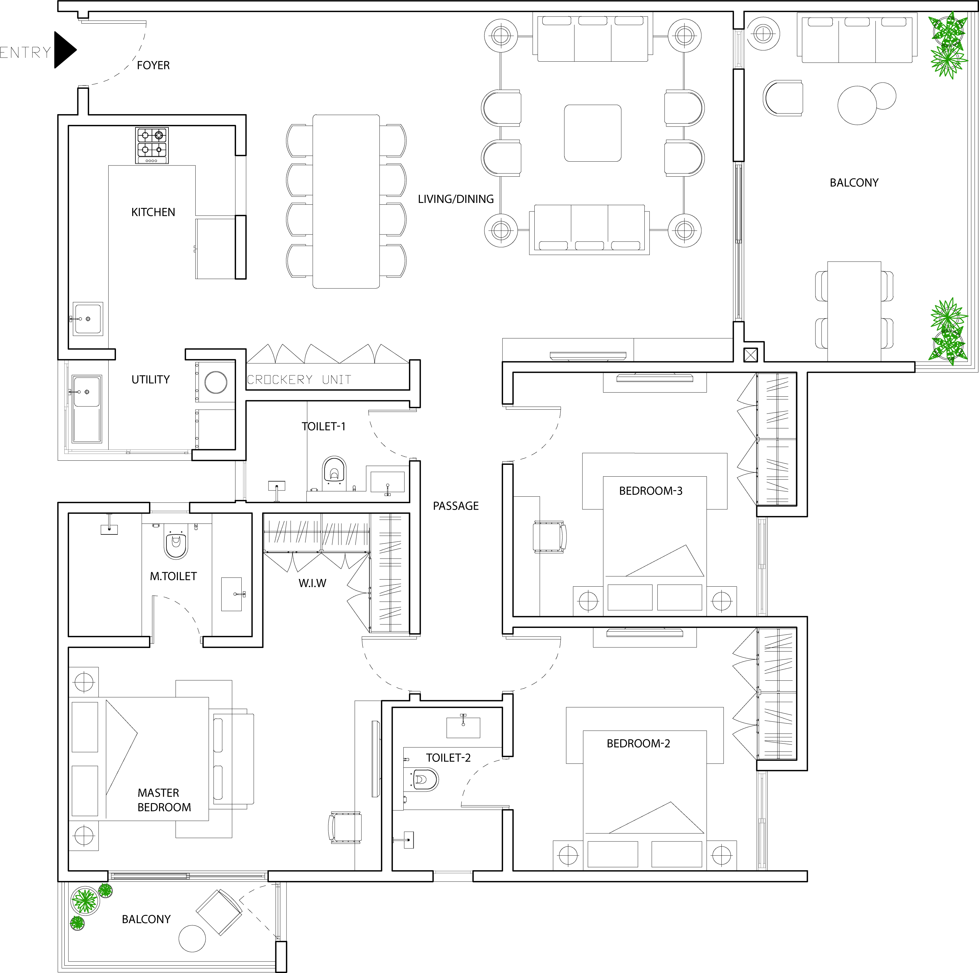 Type A Floor Plan